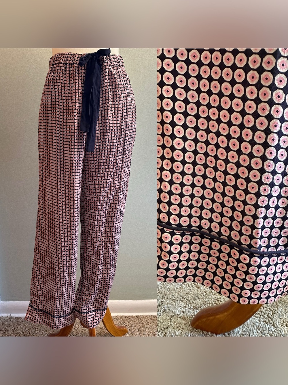 J.Crew Silk Pajama Pants